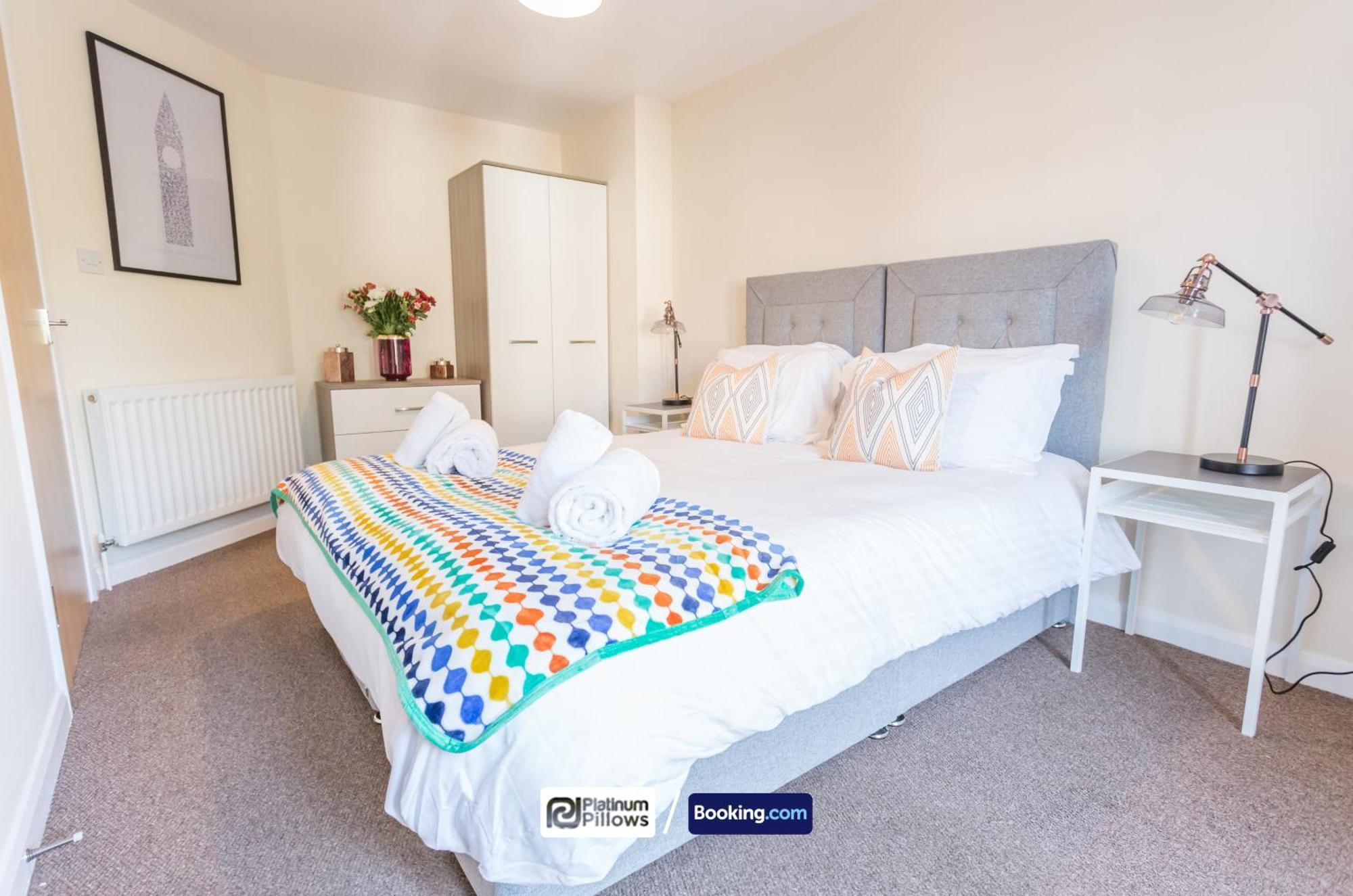 Modern Oxford 2 Bedroom Apartments, Families & Contractor Accommodation, Near John Radcliffe Hospital מראה חיצוני תמונה