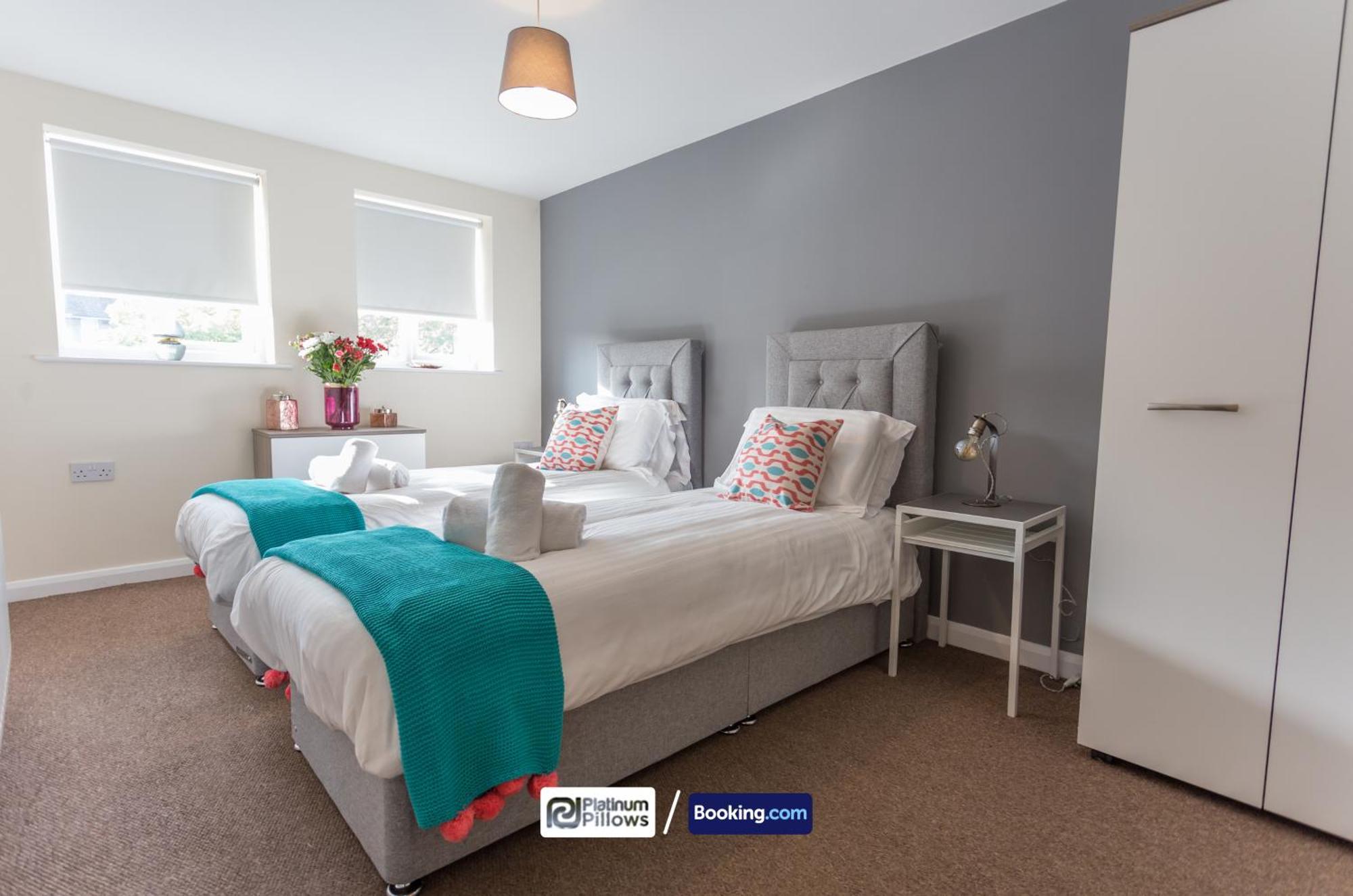 Modern Oxford 2 Bedroom Apartments, Families & Contractor Accommodation, Near John Radcliffe Hospital מראה חיצוני תמונה